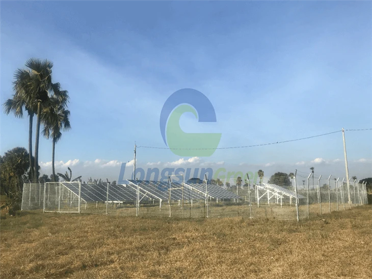 Customizable Galvanized Steel Solar Fence best