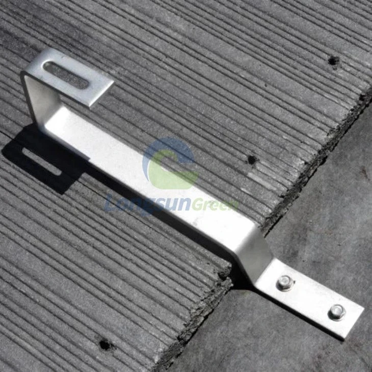 flat tile roof solar mounting